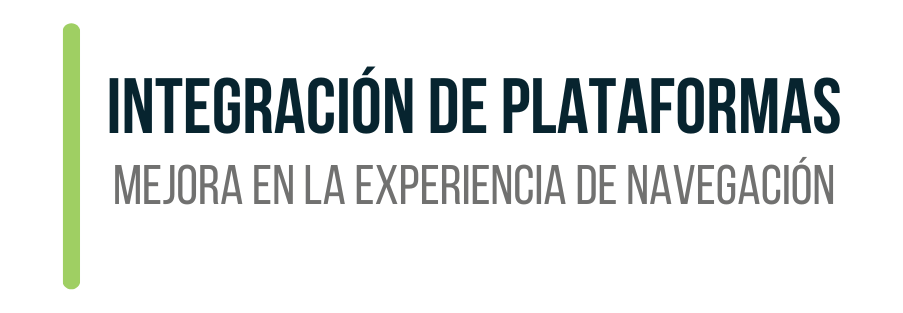 Integración de plataformas